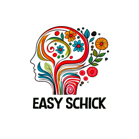 Logo Easy Schick blumiger kopf 